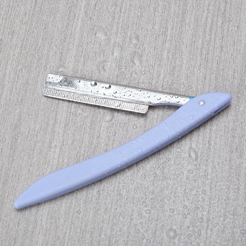 Foldable Eyebrow Razor Holder With 10 Pieces Replaceable Blades Eyebrow Razor Set Pisau Alis - Image 5