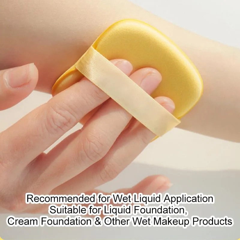 Butter Biscuit Makeup Sponge Dual Use Dry And Wet Beauty Blender Cushion Powder Puff Span Solek - Image 5