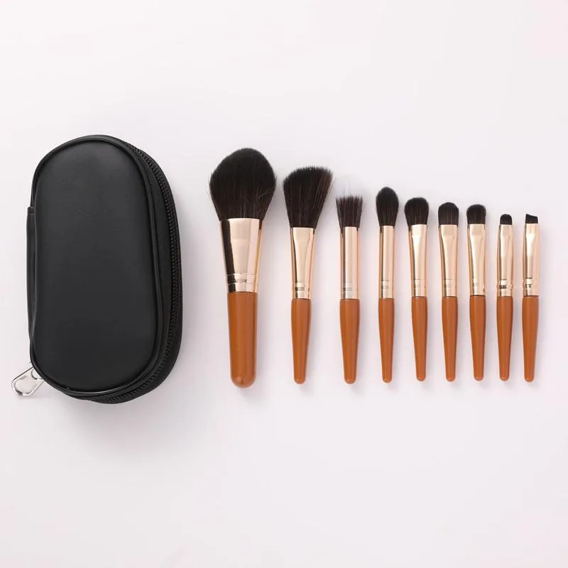 Makeup Brush Set Portable Travel Complete Brushes Kit For Beginners Set Berus Solek - Image 5