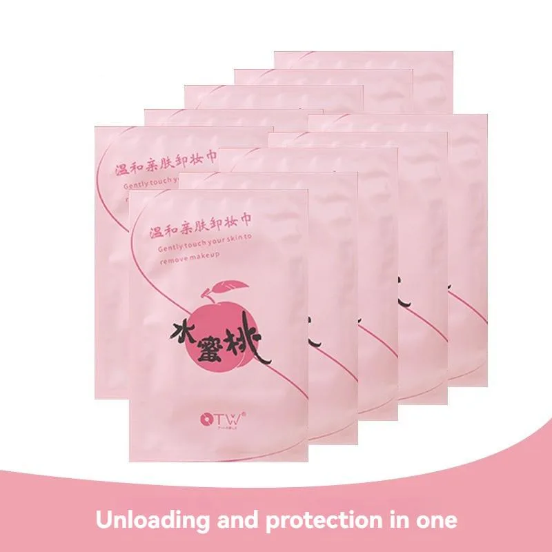 Individually Packed Makeup Remover Wipes Gentle Deep Facial Cleansing Travel Portable Tisu Penghapus Solek - Image 5