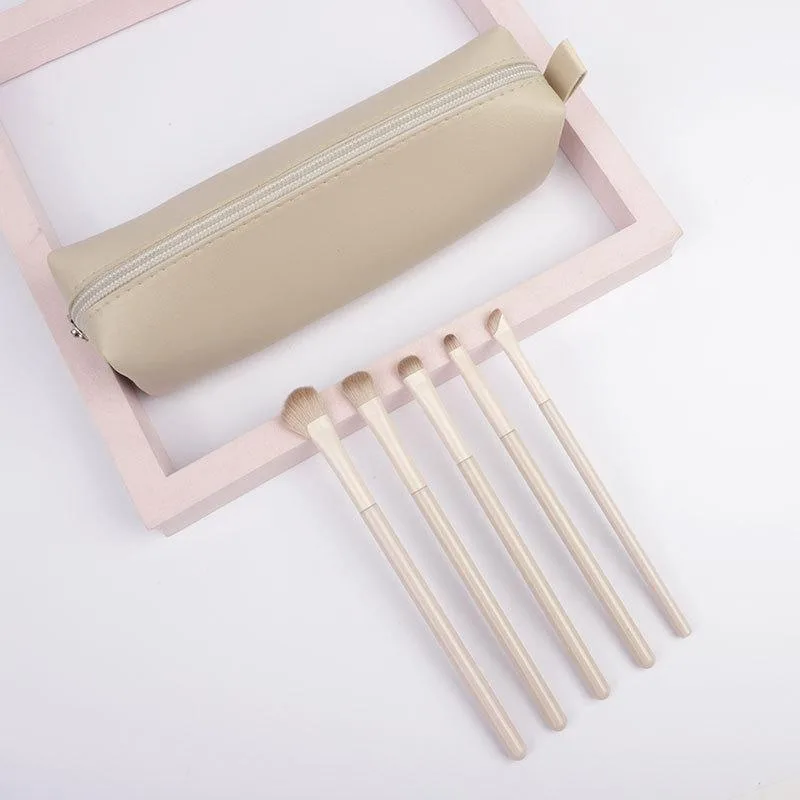 Makeup Brush Set Eyeshadow Blush Contour Nose Shadow Powder Brushes Complete Kit Set Berus Solek - Image 5