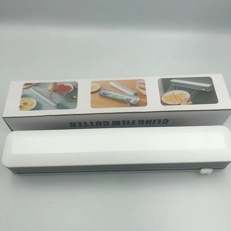Pemotong Filem Lekat Pakai Buang, Pengatur Balut Dapur Magnetik & Kotak Pemotong Serbaguna - Image 5