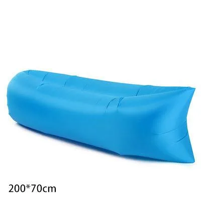 Sofa Kembung Luar Sofa Malas Boleh Lipat Mudah Alih Pantai Beg Tidur Udara Single Tilam Angin - Image 6
