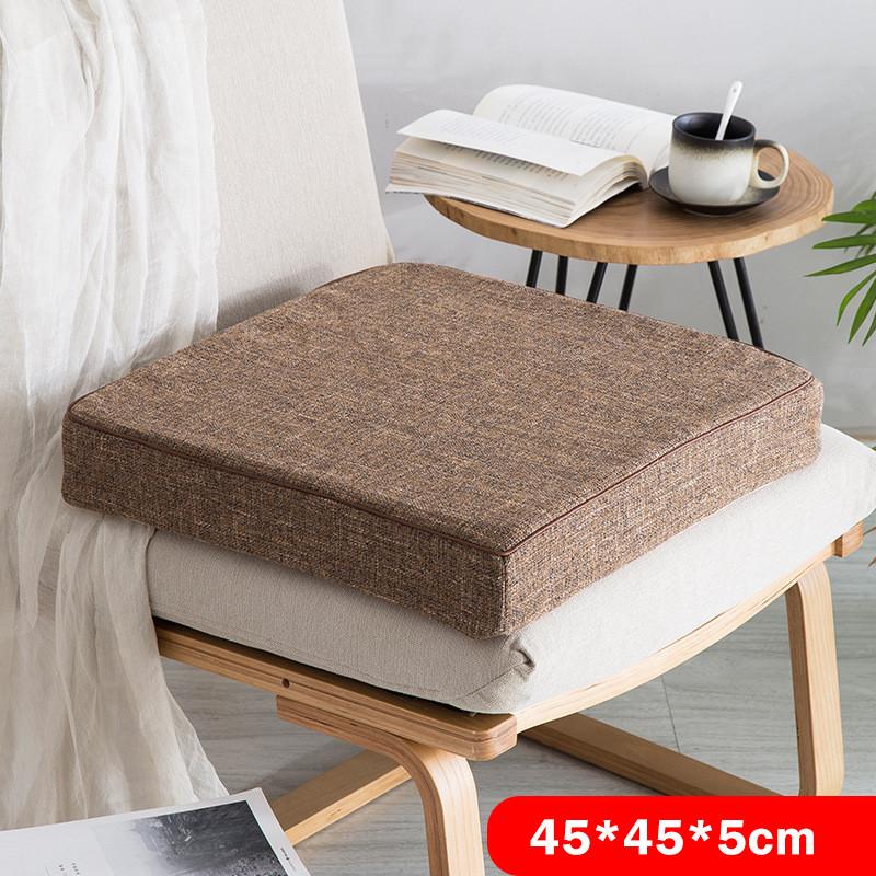 Kusyen Span 35D Padu Lebih Keras Untuk Sofa Kerusi Kayu Merah Tatami Balkoni Empuk Tebal Tahan Lasak Serbaguna - Image 6