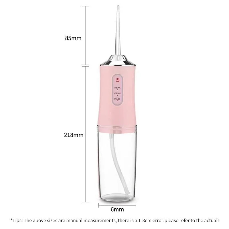 Flosser Air Mudah Alih, Irrigator Mulut Elektrik, Mesin Pembersih Gigi Mini untuk Rumah & Perjalanan - Image 6