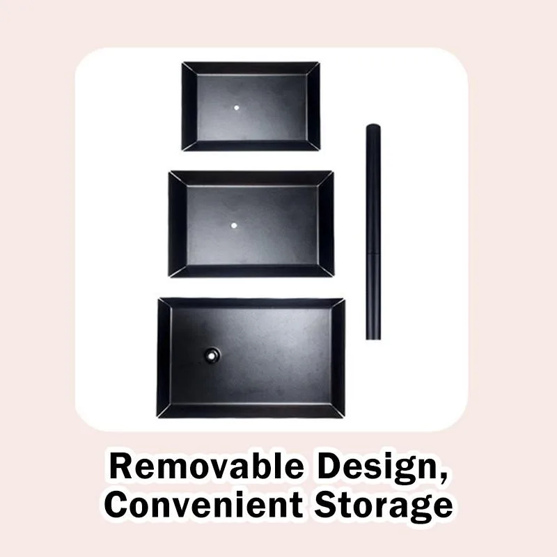 Rak Hidangan & Simpanan Kosmetik Minimalis Untuk Meja Ruang Tamu - Image 6