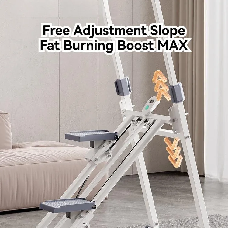Mesin Stepper Mini Rumah, Alat Latihan Tangga dengan Pemegang, Peralatan Kecergasan Dalaman & Trainer Senaman - Image 6