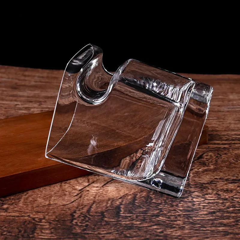 Square Whiskey Glass Thick Base Premium Cigar Tumbler Heavy Bottom Bourbon Cawan Arak - Image 6