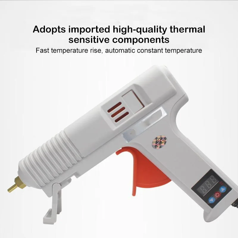 High Power Adjustable Temperature Hot Glue Gun Digital Display Pistol Gam Panas - Image 6