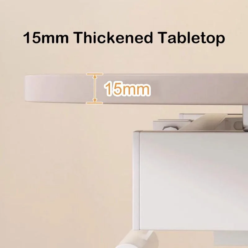 Adjustable Foldable Coffee Table Portable Laptop Desk Mobile Dining Office Home Meja Kopi - Image 6