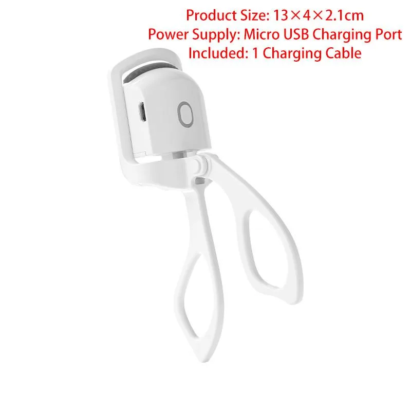 Electric Heated Eyelash Curler Portable Rechargeable Long Lasting Lash Curling Tool Pengerus Bulu Mata Elektrik - Image 6