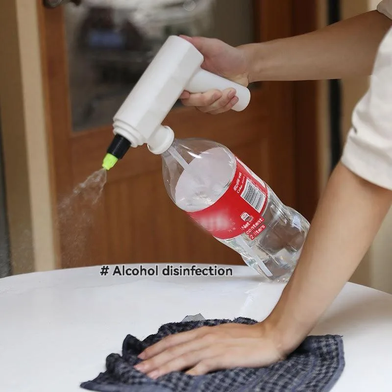 Botol Semburan Elektrik Tekanan Tinggi, Kepala Semburan Boleh Laras untuk Pembersihan Rumah & Taman - Image 7