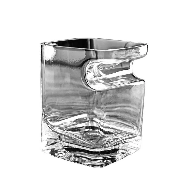 Square Whiskey Glass Thick Base Premium Cigar Tumbler Heavy Bottom Bourbon Cawan Arak - Image 7