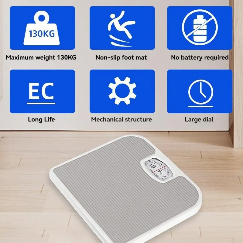 Penimbang Badan Digital, Skala Berat Elektronik Pintar dengan Ketepatan Tinggi untuk Kegunaan Rumah - Image 7