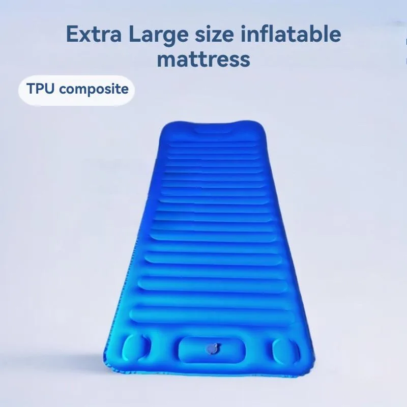Thickened Moisture-proof Foldable Inflatable Mattress for Outdoor Camping & Sports Tilam Angin - Image 7