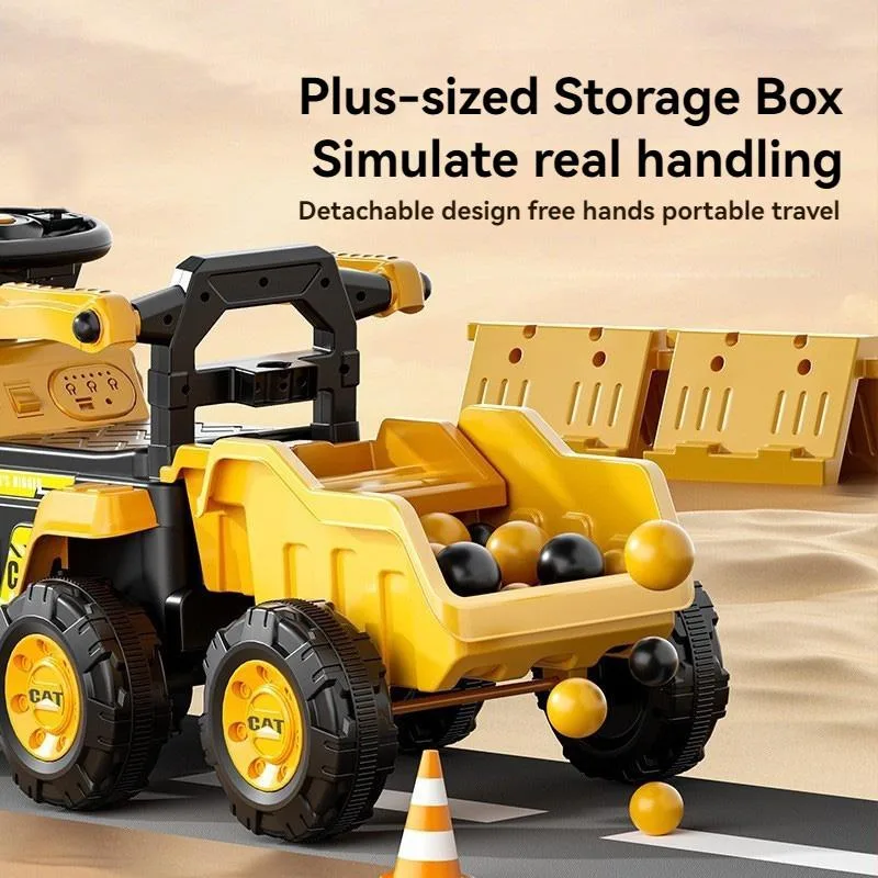 Large Electric Excavator Toy for Kids Rechargeable Construction Digger Truck Engineering Vehicle Jengkaut Elektrik - Image 7