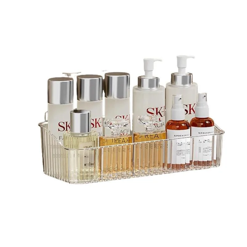 Bathroom Shelf No-drill Wall-mounted Storage Rack Rak Penyimpanan Bilik Air - Image 7