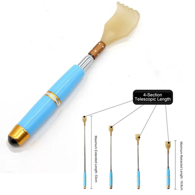 Telescopic Magnetic Bead Back Scratcher Multi-Functional Portable Itch Relief Tool Massage Pengikis belakang - Image 7