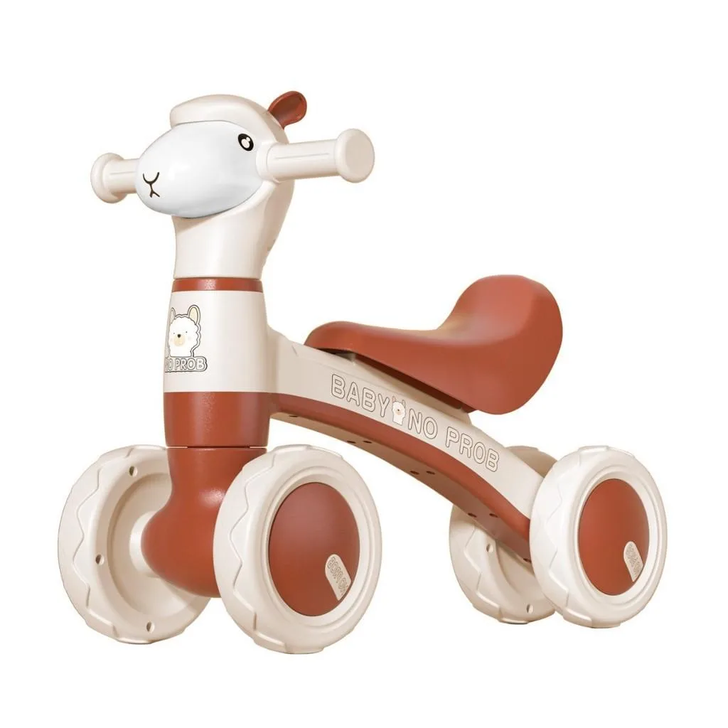 Balance Bike For Kids No Pedal 4 Wheels Toddler Baby Ride On Toy Learning To Walk Kereta Gelongsor Kanak-Kanak - Image 7