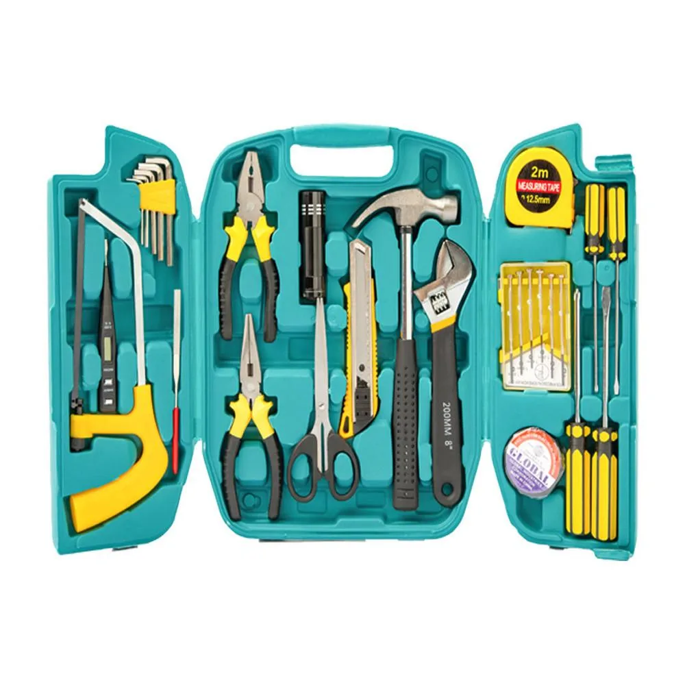 Home Hardware Tool Set Small Maintenance Combination Manual Tool Car Hammer Kit Set Alat Perkakasan - Image 7