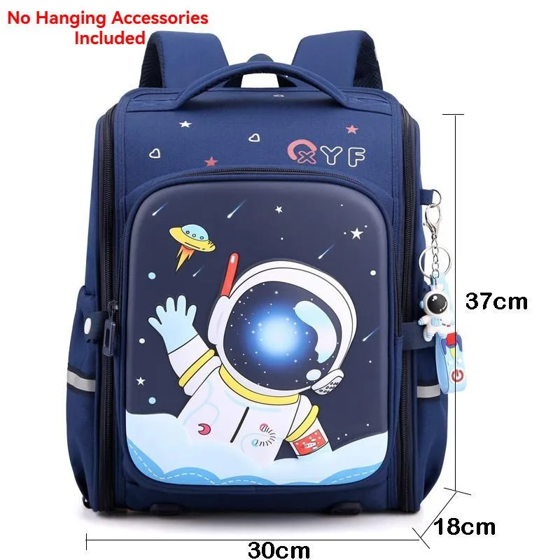 Unicorn Cartoon Backpack Ergonomic Anti-Backpack for Boys and Girls Grades 1-3 Beg Galas Pelajar - Image 7