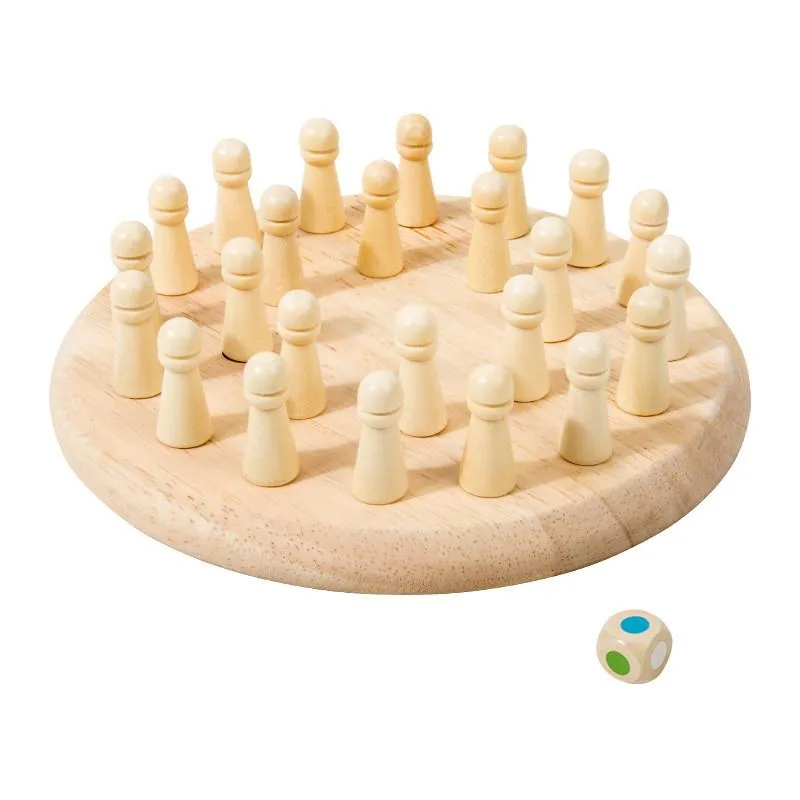 Color Memory Chess Concentration Training Educational Brain Game For Kids Parent Child Desktop Toy Catur Ingatan - Image 7