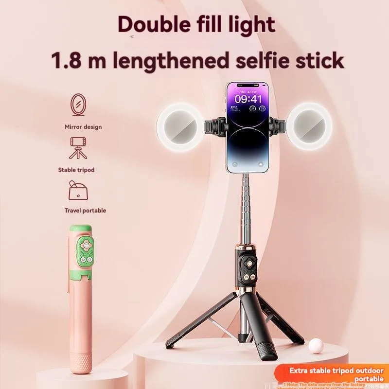 Selfie Stick Bluetooth 1.7M dengan Tripod & Alat Kawalan Jauh, Sesuai untuk TikTok Live, Fotografi & Tapak Telefon - Image 7