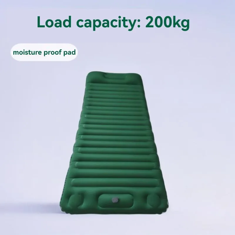 Thickened Moisture-proof Foldable Inflatable Mattress for Outdoor Camping & Sports Tilam Angin - Image 8