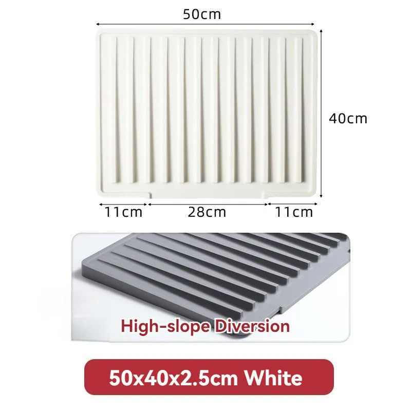 Silicone Drying Mat Countertop Heat Resistant Trivet High Temp Sink Drain Pad Tikar Pengering Silikon - Image 8