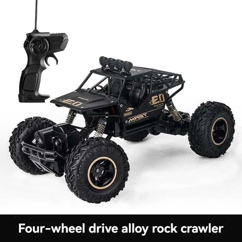Rechargeable Remote Control Toy RC Drift Off Road Car 4WD Alloy Climbing Monster TruckKereta Kawalan Jauh - Image 8