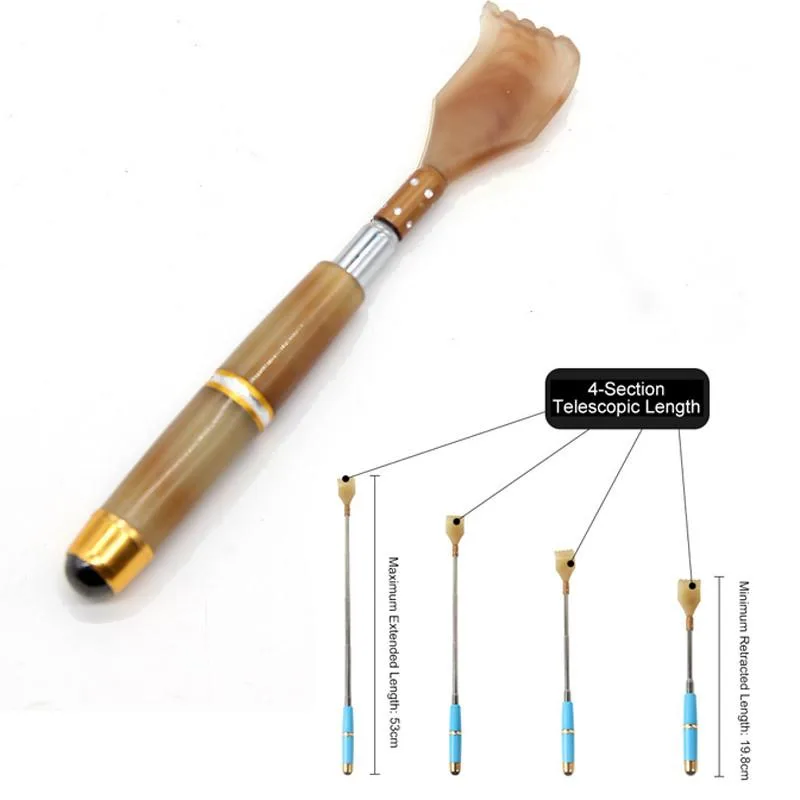 Telescopic Magnetic Bead Back Scratcher Multi-Functional Portable Itch Relief Tool Massage Pengikis belakang - Image 8