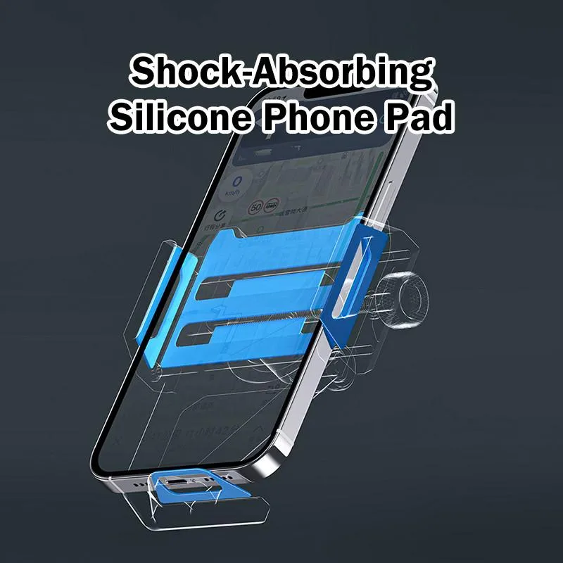 Shockproof Handlebar Phone Navigation Mount For Motorcycle Electric Bike And Bicycle Riding Pemegang Telefon - Image 8