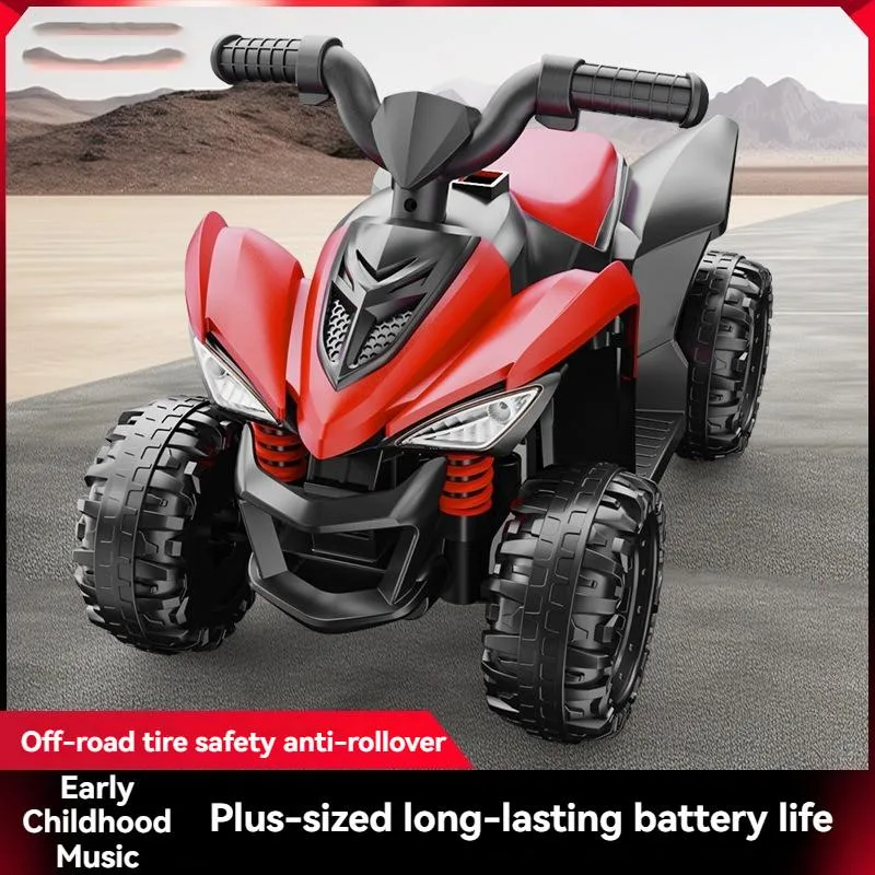 Kids Electric Four Wheel Beach Buggy Ride On Toy Vehicle For Kids Can Sit Rider Buggy Elektrik Pantai - Image 8