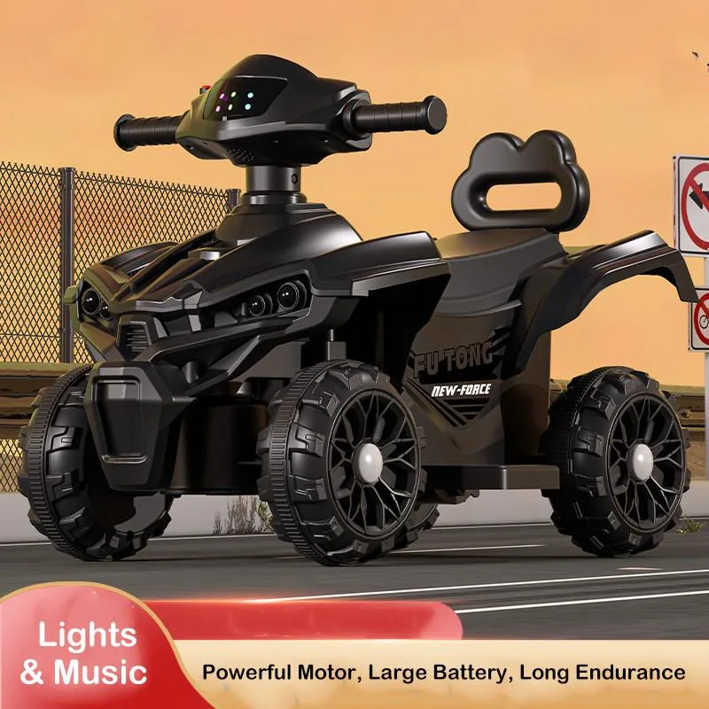 Kids Electric Four Wheel Beach Buggy Ride On Toy With Music Rechargeable Kenderaan Pantai Elektrik - Image 8