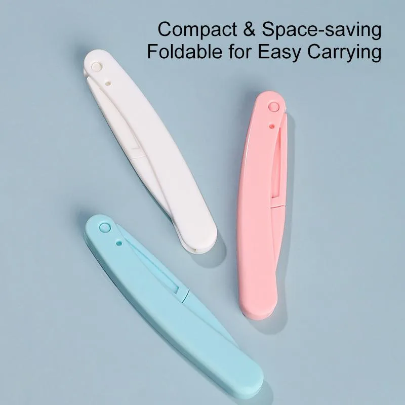 Foldable Safe Anti Cut Eyebrow Razor Set For Women Eyebrow Trimming Shaver Beauty Tools Set Pisau Alis - Image 8