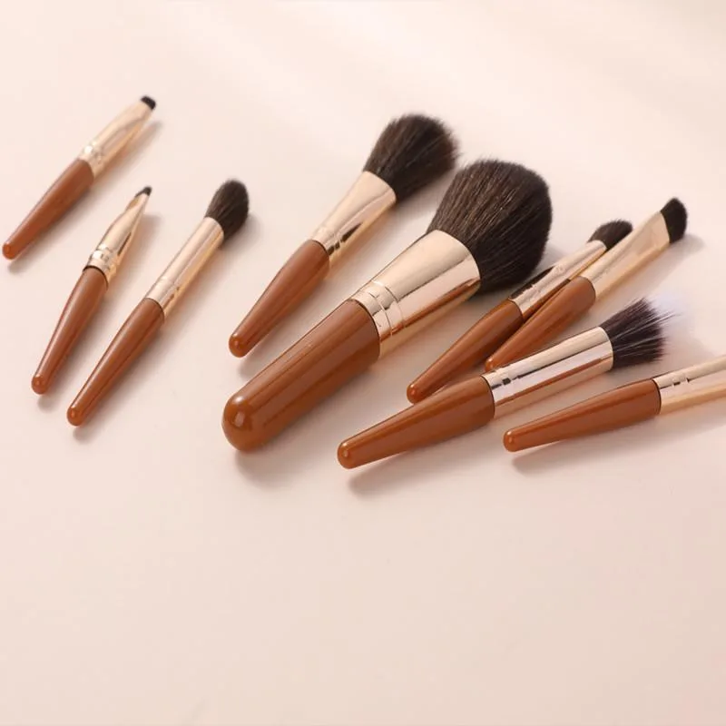 Makeup Brush Set Portable Travel Complete Brushes Kit For Beginners Set Berus Solek - Image 8