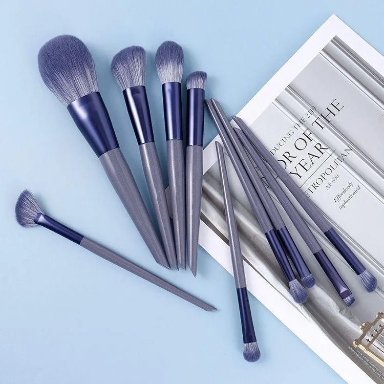 Makeup Brush Set Complete Eyeshadow Blush Powder Brushes Cosmetic Tools For Beginners Set Berus Solek - Image 8
