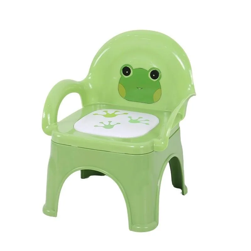 Kids Squeaky Cartoon Chair With Backrest Anti Slip Dining Stool For Baby Feeding Kerusi Kanak-Kanak - Image 9