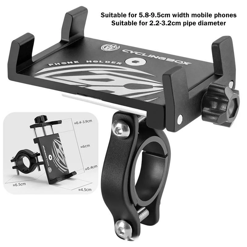 Four Claw Shockproof Anti Drop Portable Phone Navigation Mount For Mountain Bike Bicycle Pemegang Telefon - Image 9