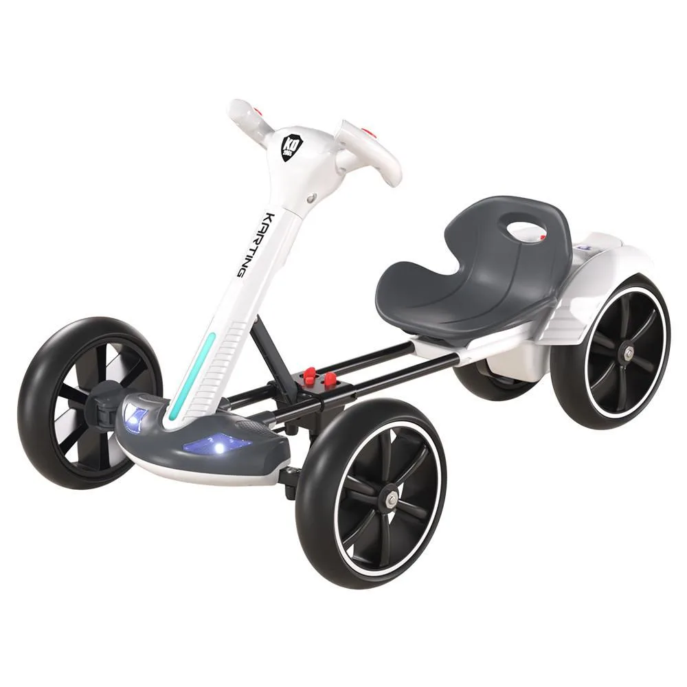 Kids Mechanical Folding Electric Go Kart Four Wheel Kids Toy Vehicle Kereta Lumba Kecil Elektrik - Image 9