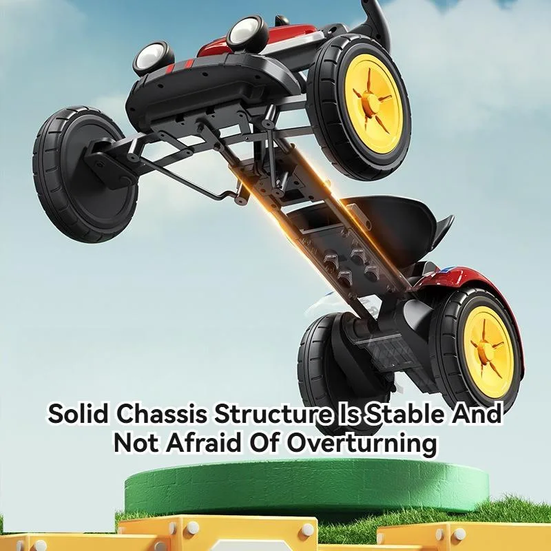 Kids Folding No Assembly Remote Control Electric Go Kart For Boys Girls Outdoor Toy Lumba Kecil Kereta Lumba Kecil - Image 9