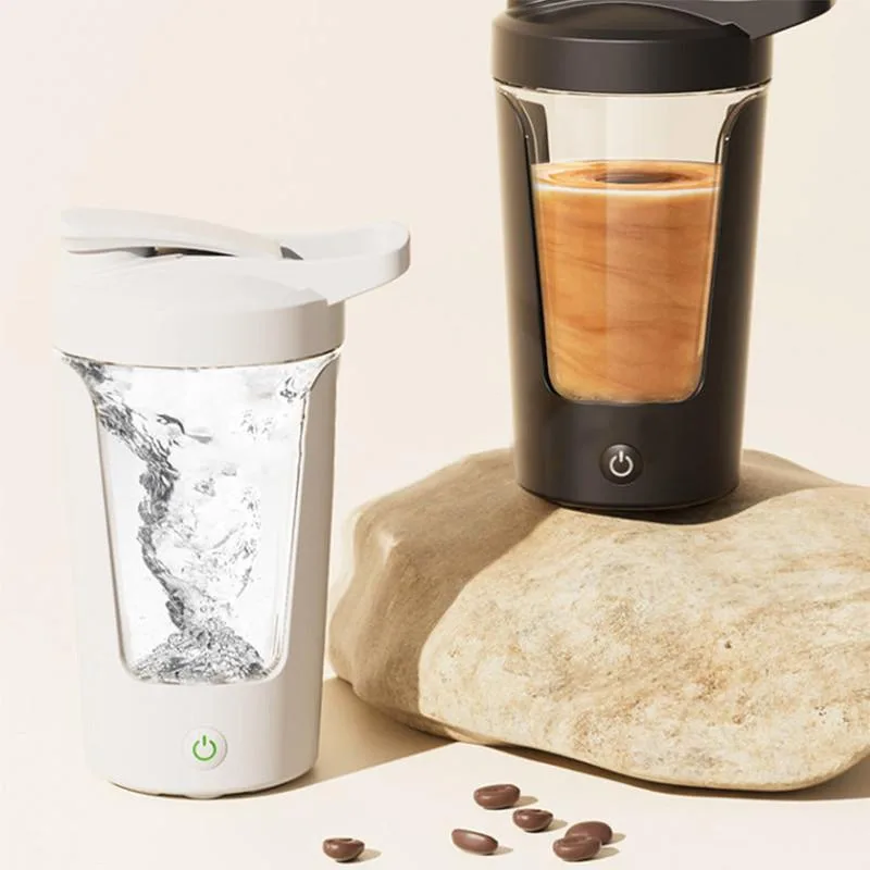 Botol Penggoncang Elektrik USB Boleh Dicas, Cawan Goncang Protein & Pengadun Kopi Mudah Alih - Image 9