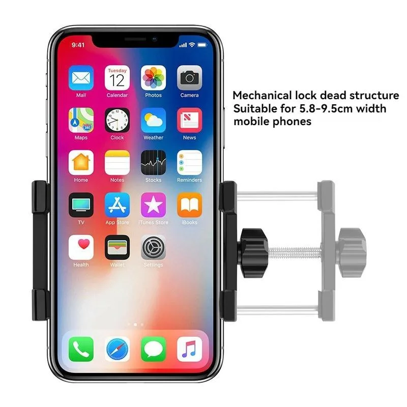 Four Claw Shockproof Anti Drop Portable Phone Navigation Mount For Mountain Bike Bicycle Pemegang Telefon - Image 10
