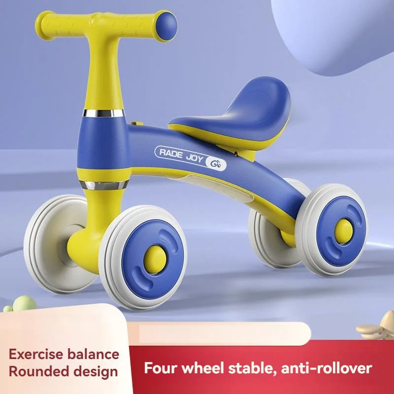 Kids Balance Bike 4 Wheels Toddler Baby Ride On Toy Learning To Walk Age 1-3 Years Kereta Gelongsor Kanak-Kanak - Image 10