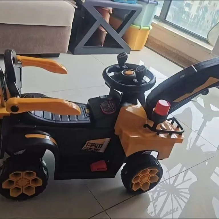 Kereta Mainan Excavator Elektrik Kanak-kanak Boleh Naik Dikawal Jarak Jauh Saiz Besar Untuk Budak Lelaki