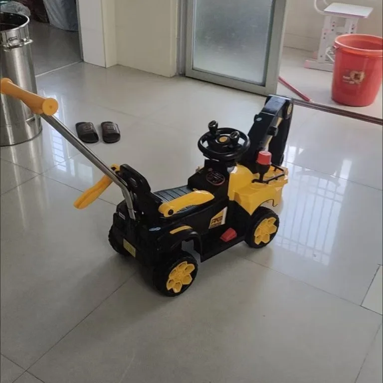 Kereta Mainan Excavator Elektrik Kanak-kanak Boleh Naik Dikawal Jarak Jauh Saiz Besar Untuk Budak Lelaki