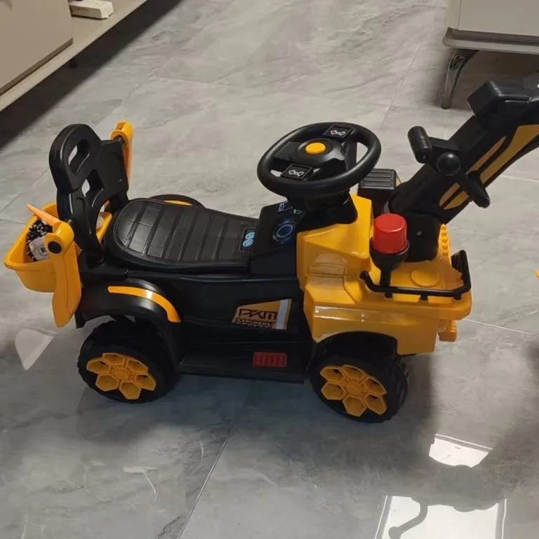 Kereta Mainan Excavator Elektrik Kanak-kanak Boleh Naik Dikawal Jarak Jauh Saiz Besar Untuk Budak Lelaki
