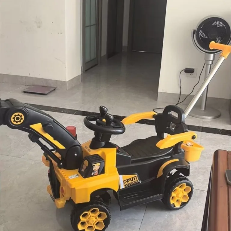 Kereta Mainan Excavator Elektrik Kanak-kanak Boleh Naik Dikawal Jarak Jauh Saiz Besar Untuk Budak Lelaki