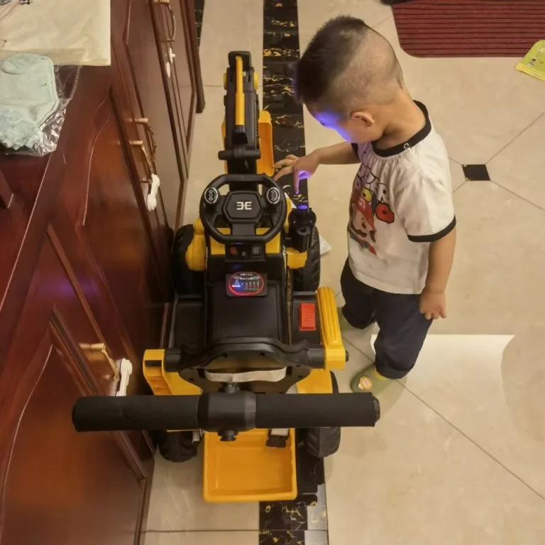 Kereta Mainan Excavator Elektrik Kanak-kanak Boleh Naik Saiz Super Besar Untuk Budak Lelaki Kenderaan Kejuruteraan