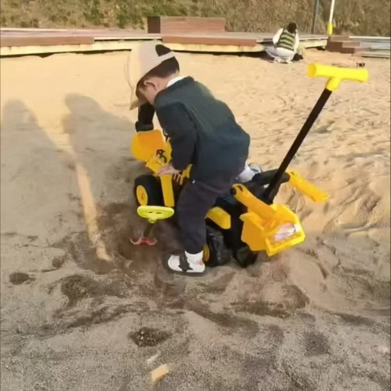 Large Electric Excavator Toy for Kids Rechargeable Construction Digger Truck Engineering Vehicle Jengkaut Elektrik